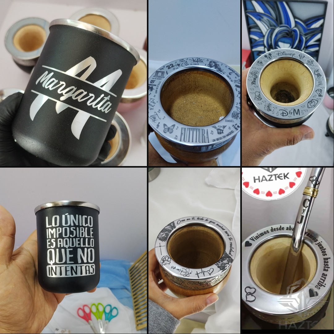 Mate grabado